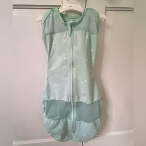 💙👩‍🍼 SNOO HAPPIEST BABY swaddle sleep sack EUC